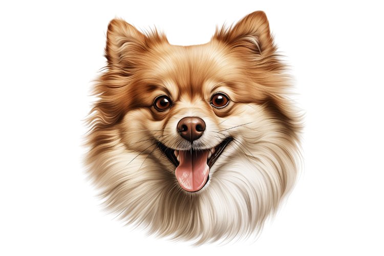 Pomeranian Clipart Image 4