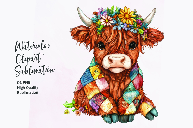 Highland Cow Clipart Image 3