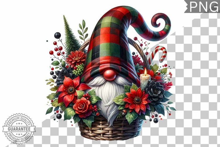 Christmas Gnome Clipart Image 9