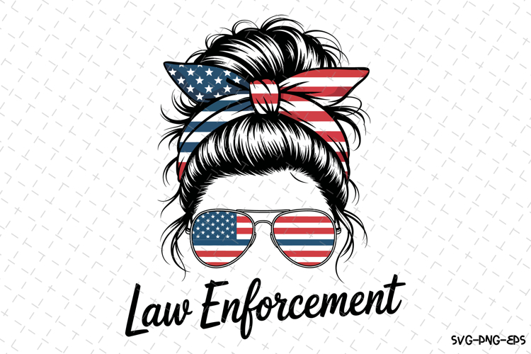 Law Enforcement mind svg | 4th of July Svg | Svg Cut Files
