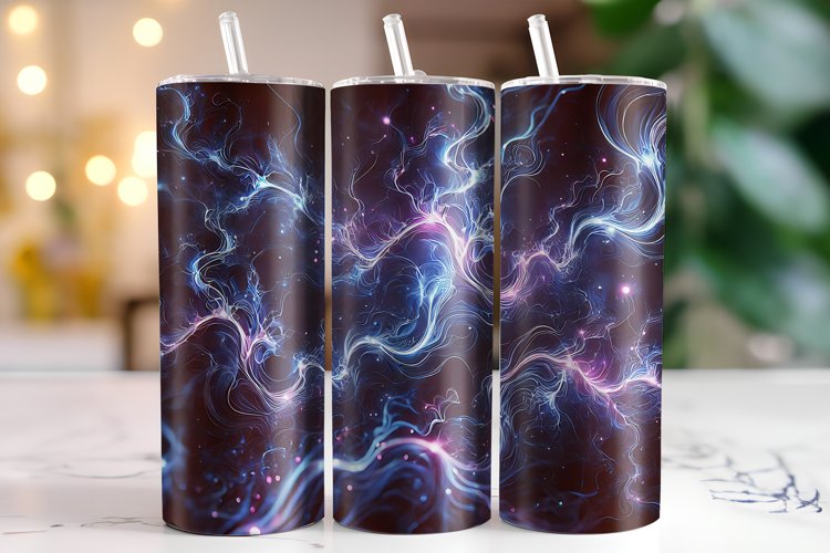 Abstract Waves Tumbler Wrap | Sublimation | Tumblers