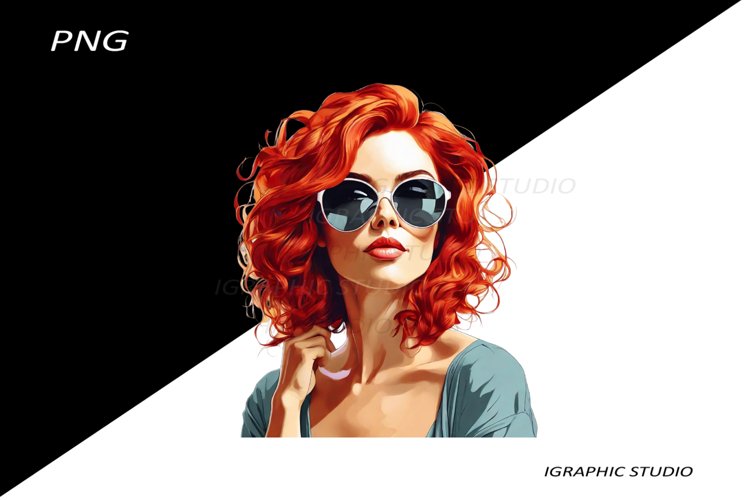 Retro Comic Style Pop Art Girls Clipart Png