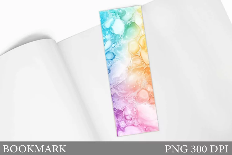 Abstraction Bookmark Design. Abstract Bookmark Sublimation