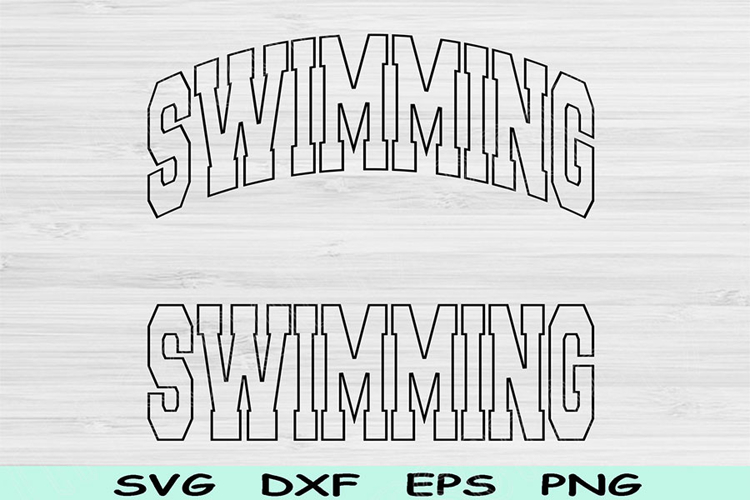 Swimming Svg Dxf Cut Files, Swimming Png, Swim Svg Files