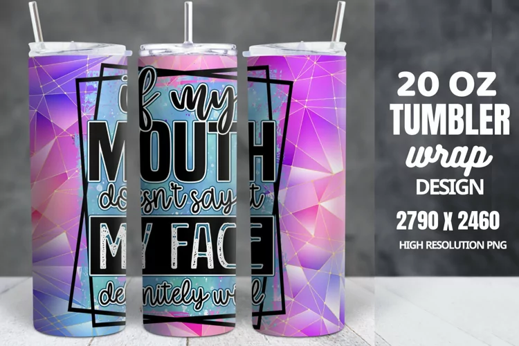 Funny Quotes 20oz Skinny Tumbler Sublimation, Sarcastic