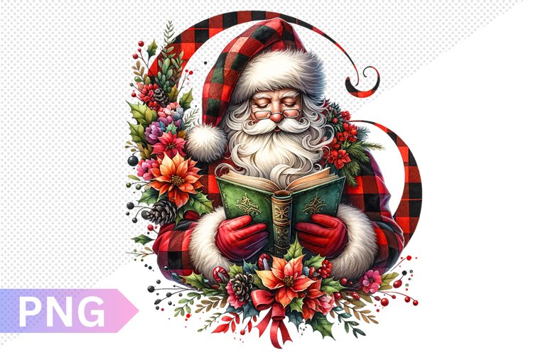 Santa Christmas Clipart Image 16