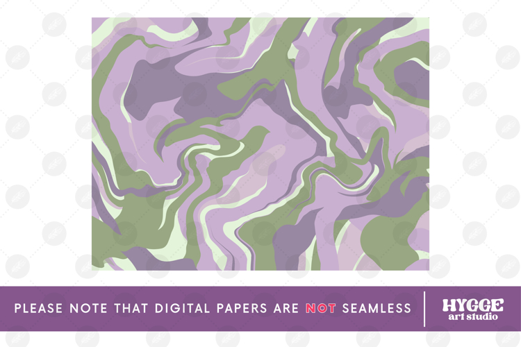 Retro Background Png Fluid Marble Paper Sublimation