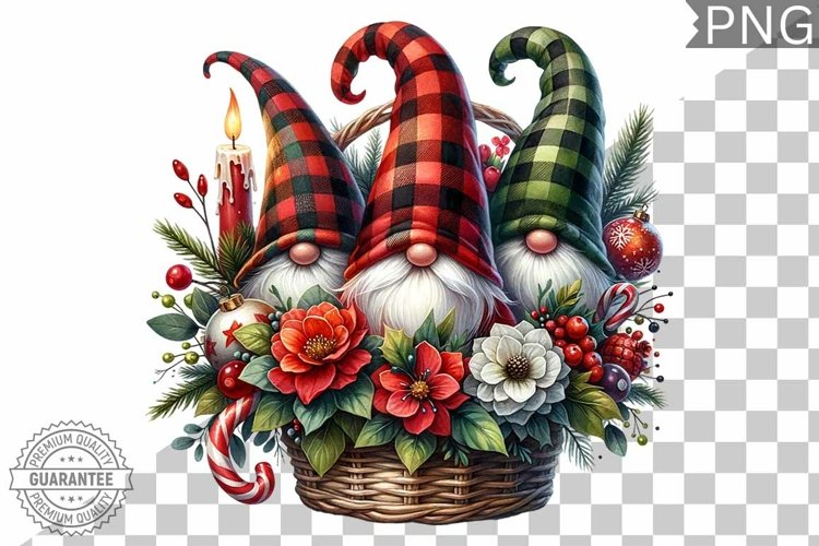 Christmas Gnome Clipart Image 7