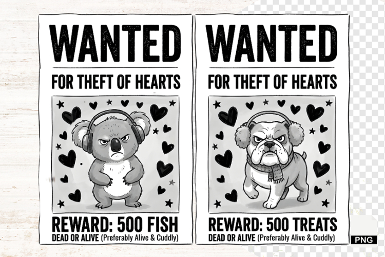 Wanted Animals PNG - Animals Clipart