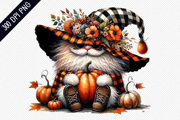 Halloween Cat Sublimation - Clipart PNG Design