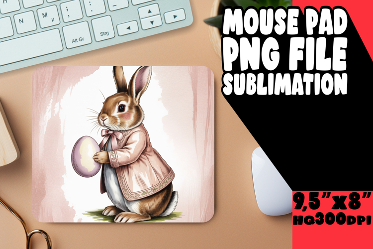 LUMINOUS MOUSE MAT FUN IDEAS, Easter Bunny