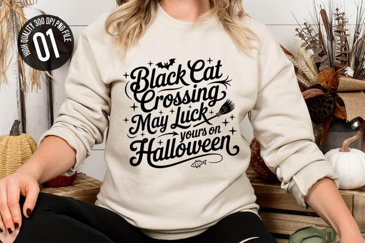 Black Cat Graphic Image 2