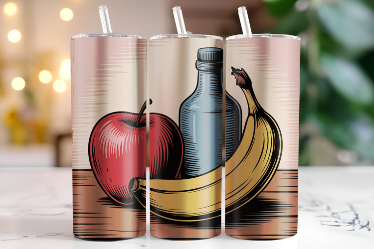 Fruits Tumbler Wrap | Sublimation | Tumblers