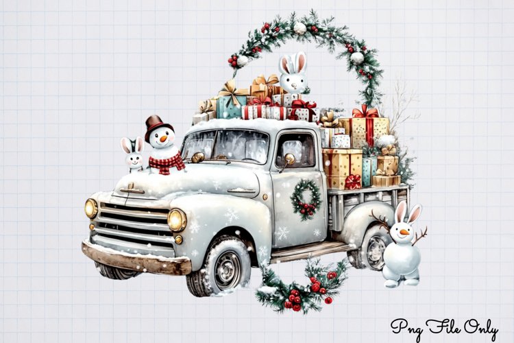 Rustic Christmas Clipart Image 18