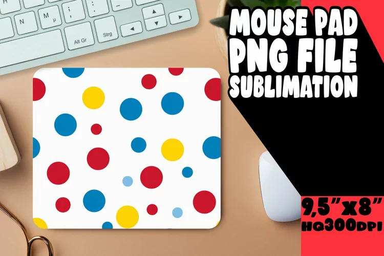 Modern Patterned Mousepad