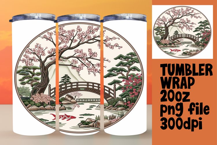 Landscape Sublimation Tumbler Wrap 20oz