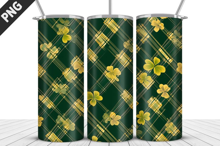 St Patricks Day Pattern Tumbler Wrap| Sublimation Design