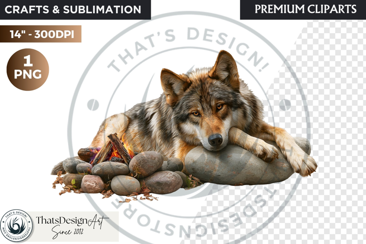 Watercolor Mystic Wols Fantasy Clipart PNG Graphics