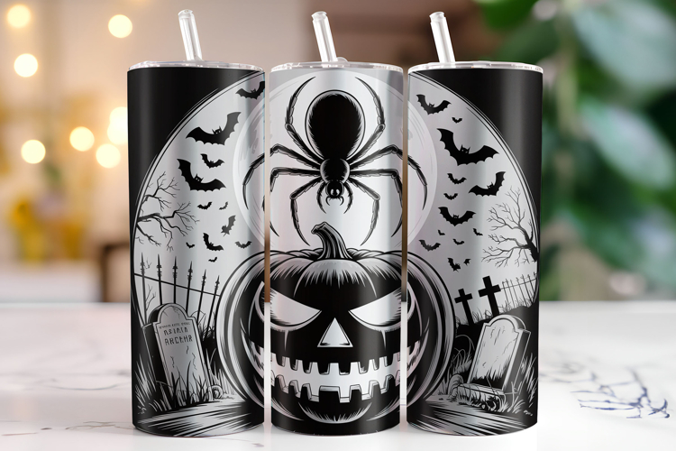 Halloween Tumbler Wrap Image 2