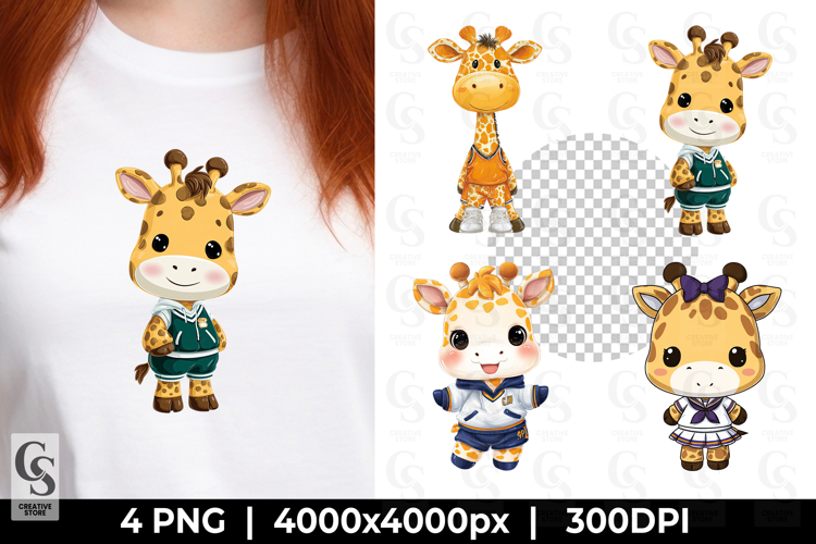 Giraffe Illustration Image 11