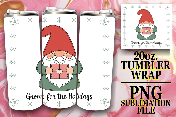 Christmas Tumbler Wrap Image 6