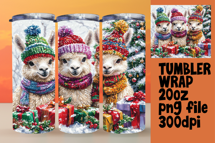 Christmas Tumbler Wrap Image 19