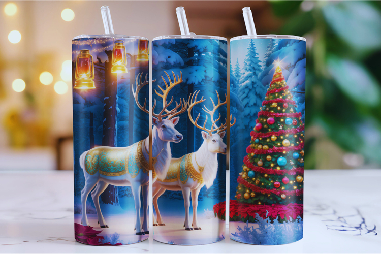 Christmas Tumbler Wrap Image 7