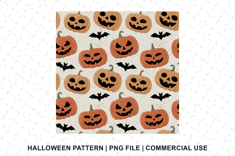 Halloween Seamless Pattern Image 24