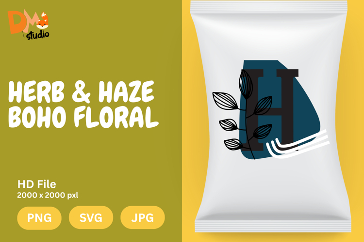 Boho Floral Svg Image 3