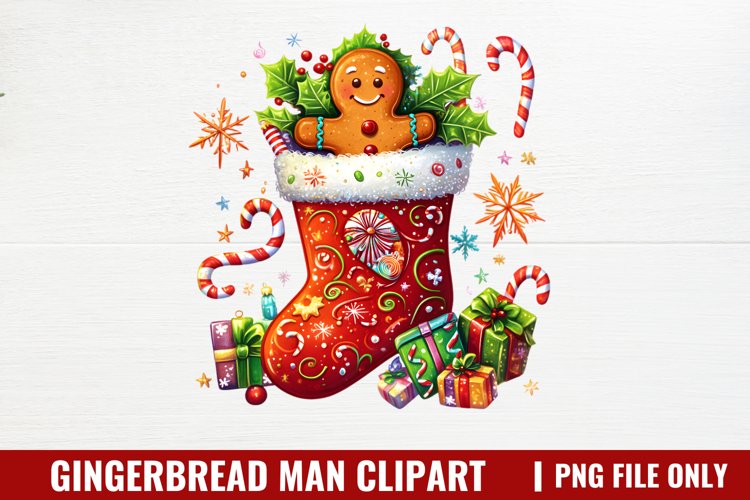 Gingerbread Clipart Image 16