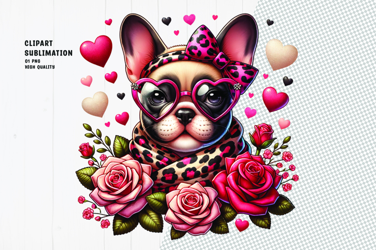 French Bulldog Clipart Image 7