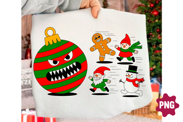 Funny Christmas Sublimation Designs Image 2