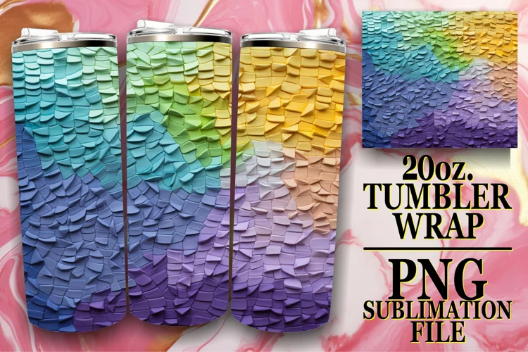Explore 20oz Tumbler Wrap Creations