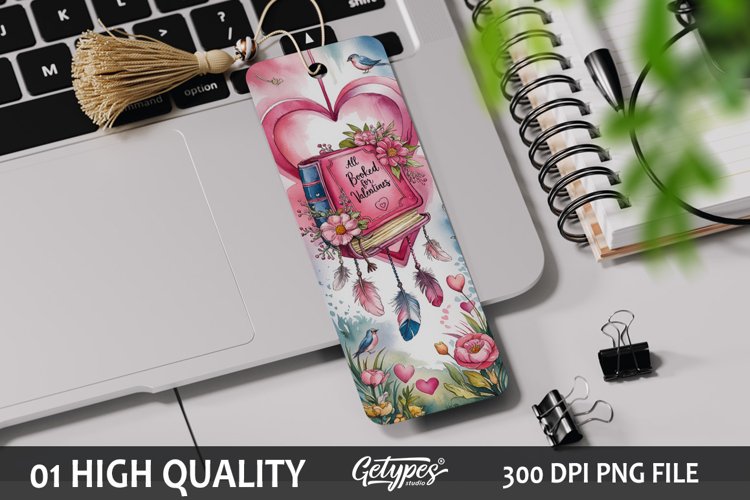 Printable Valentine Bookmark Image 20