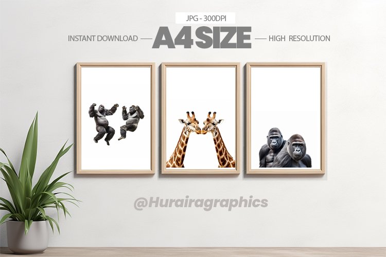 Animal Wall Art - 03 Variations example image 1