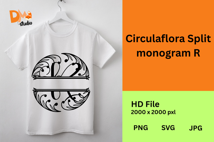 Circulaflora Split Monogram