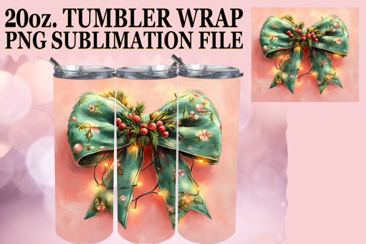 Christmas Tumbler Wrap Image 14