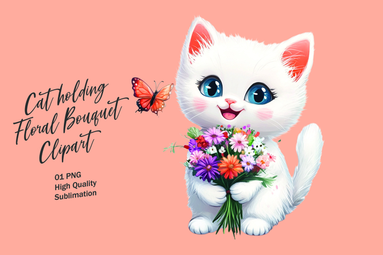 Cute Cat Illustration Image 8