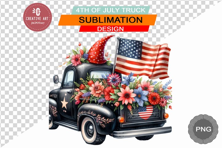 4th Of July Sublimation Design Image 6