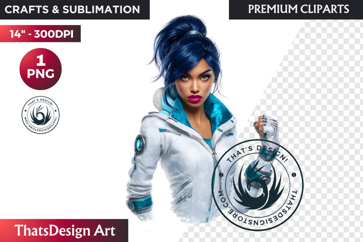 Cosy Winter Girl Clipart, Fashion Girl PNG, christmas