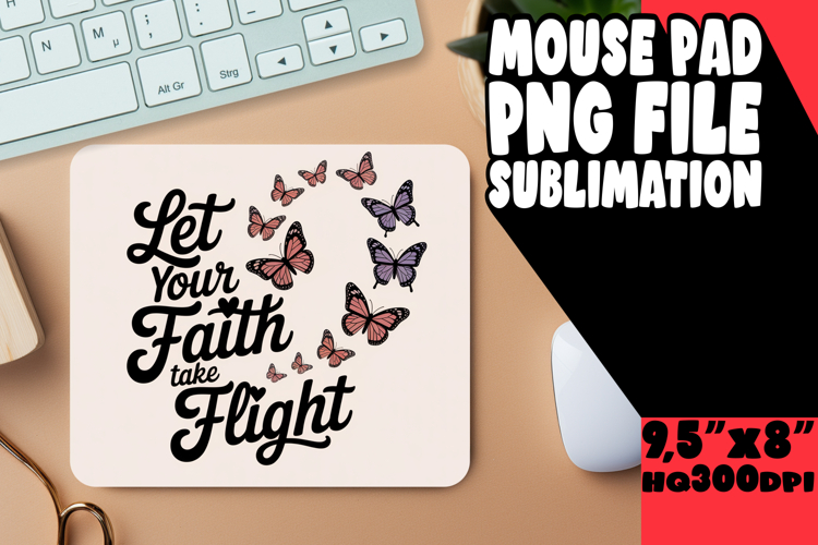 WHIMSICAL mouse PAD Creative Design, Religious