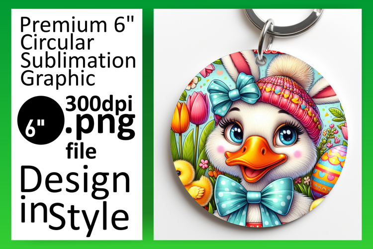 Custom Round Design Coaster PNG , Goose