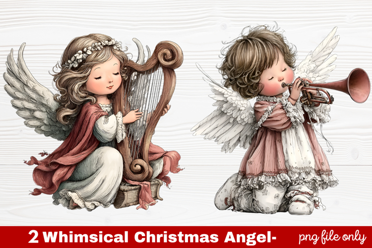 Christmas Angel Clipart Image 4
