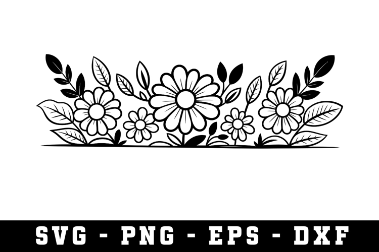 Wildflowers Svg Image 6