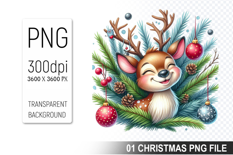Reindeer Clipart Image 22
