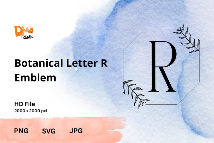 Floral Letter Svg Image 19