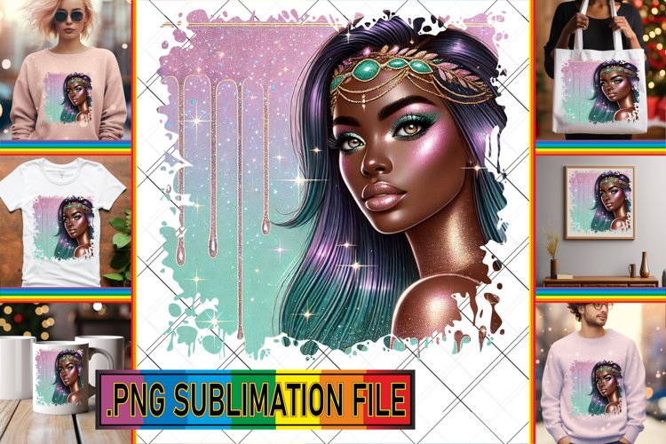 Messy Bun Sublimation Designs Image 9