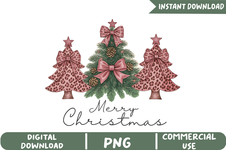 Glam Merry Christmas Sublimation, Christmas Png