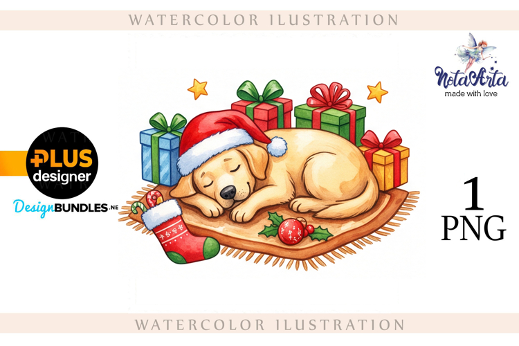 Christmas labrador dogs in a truck, Christmas labrador