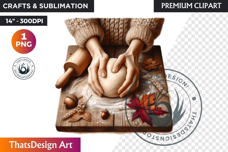 Autumn Clipart, Cozy Fall PNG Baking & Kitchen, Bakery